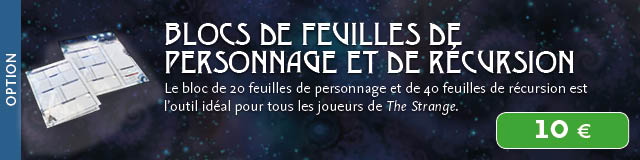 Bloc de feuilles de personnage et de récursion