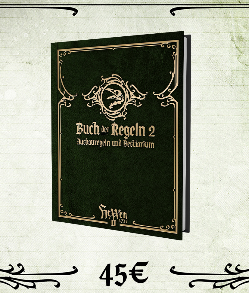 HeXXen 1733: Buch der Regeln 2 - Ausbauregeln und Bestiarium