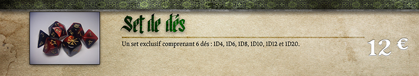 Set de dés