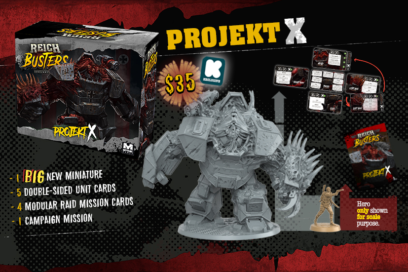 Projekt X expansion (Kickstarter exclusive)