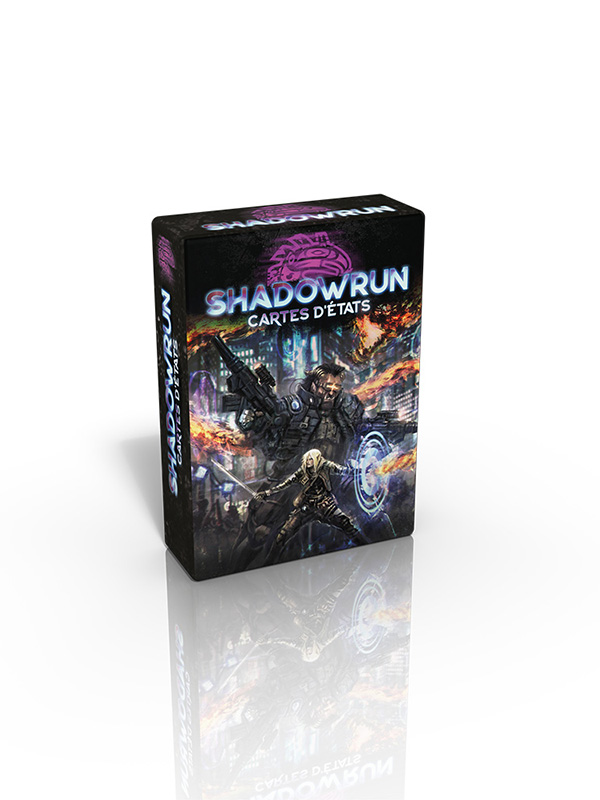 Shadowrun 6 - Cartes d'état (-20%) + PDF OFFERT