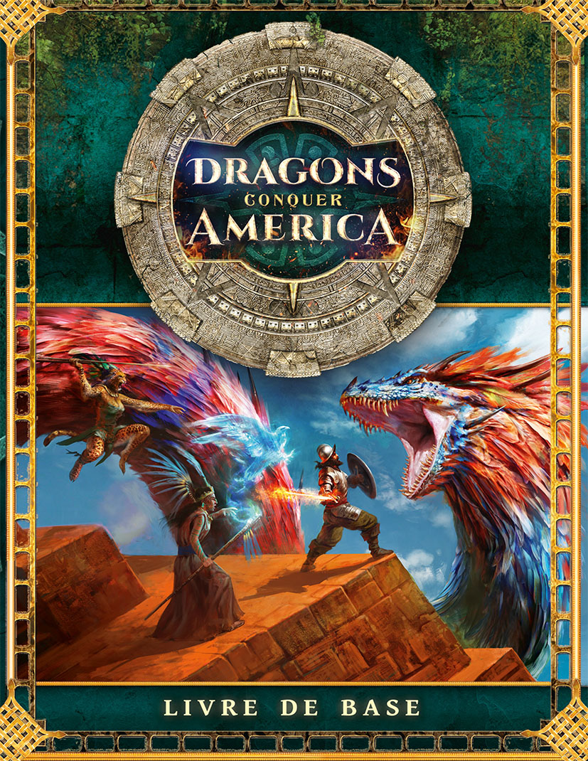 Livre de base Dragons Conquer America