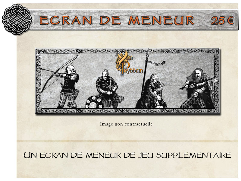 Écran de meneur supplémentaire