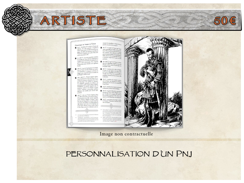 Personnalisation d'un PNJ