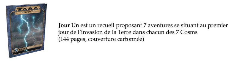Torg Eternity - Jour 1 (Prix de lancement)