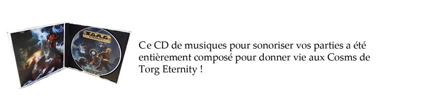 Torg Eternity : CD de musique