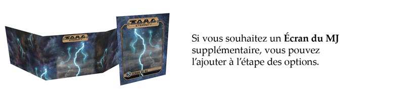 Torg Eternity - Ecran du MJ