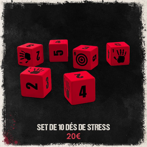 The Walking Dead Universe - Dés de stress