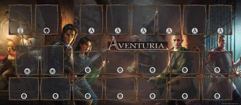 Aventuria - Spielmatte Abenteuermodus