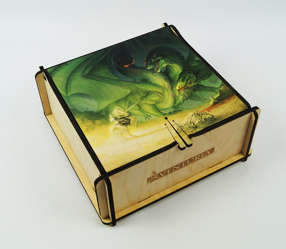 Aventuria - Kartentruhe Lindwurm