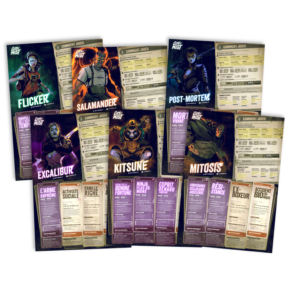 Pack de Personnages