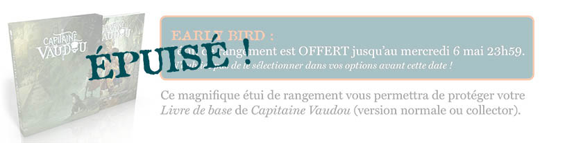 Early Bird : Etui de rangement offert