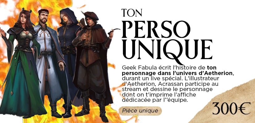 Ton personnage unique