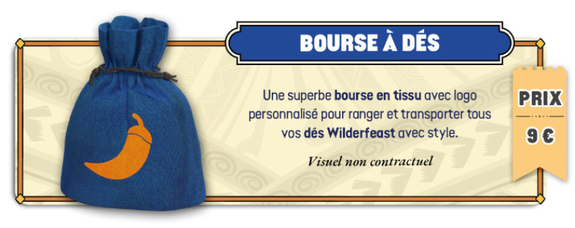 Wilderfeast - Bourse à dés