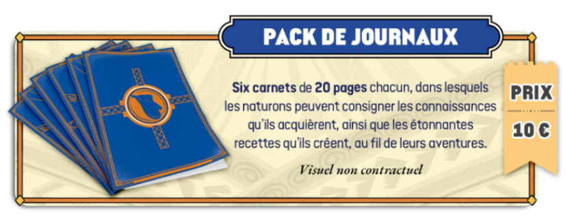 Wilderfeast - Pack de journaux