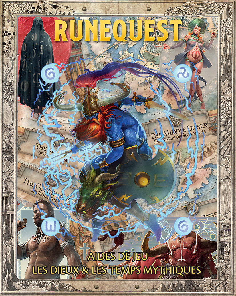 Nouveauté : Aides de jeu : Les dieux & Les temps mythiques