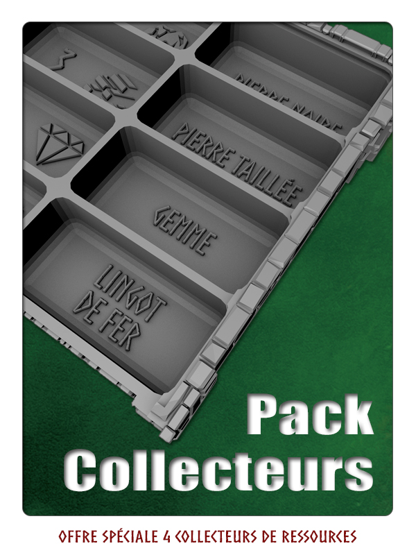 Offre spéciale - Pack 4 collecteurs