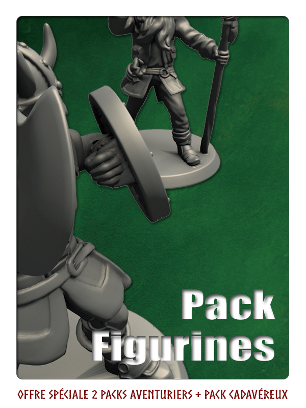 Offre spéciale 2+1 Packs de Figurines