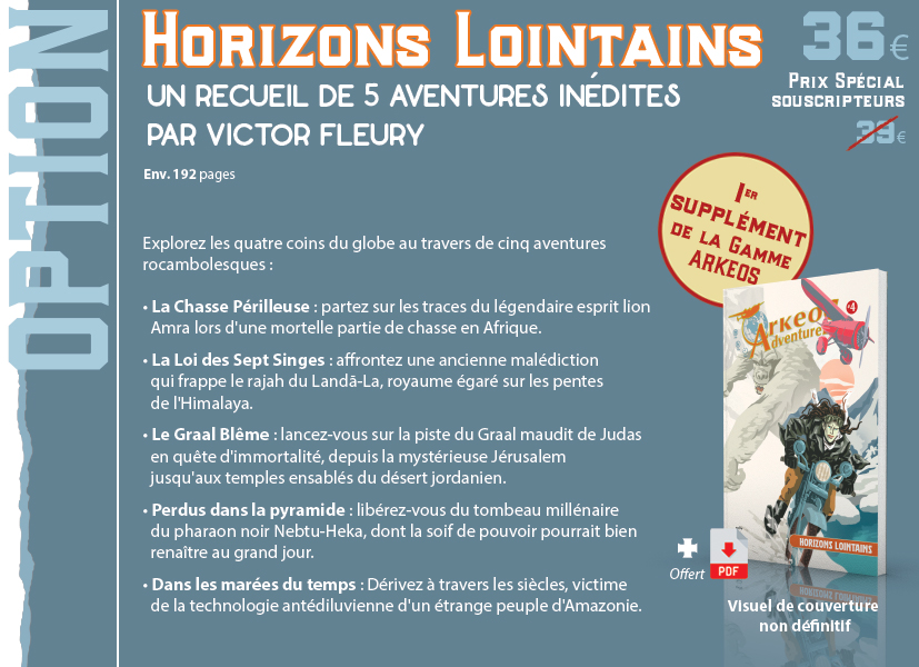 Horizons Lointains - Un recueil de 5 aventures inédites
