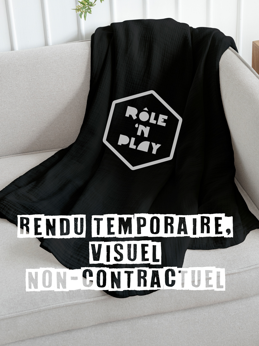 Rôle'n Plaid (150x200cm environ)