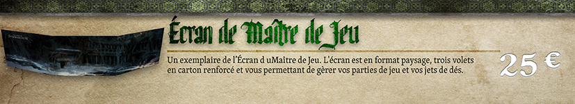Symbaroum 5E - Écran du Maître de Jeu