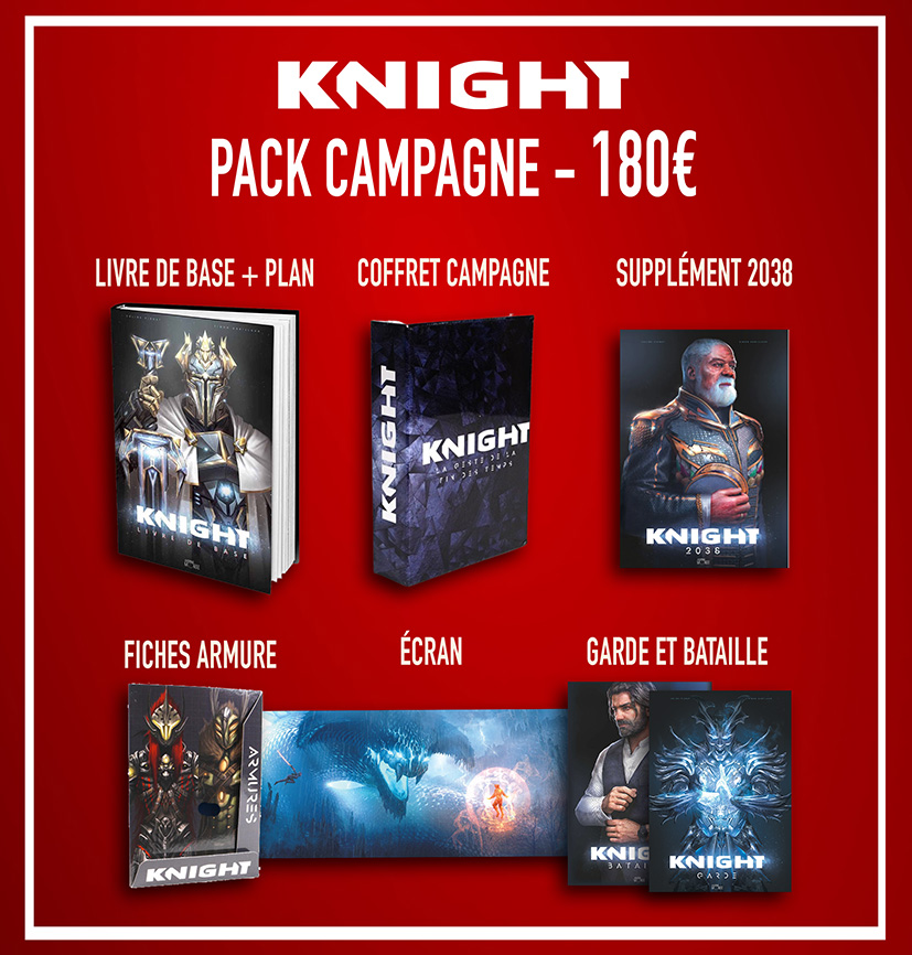 Pack Knight Campagne - Offre de fin d'année - Livraison avant Noël