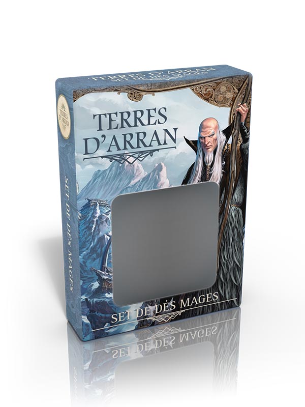 Terres d'Arran - Set de dés Mages