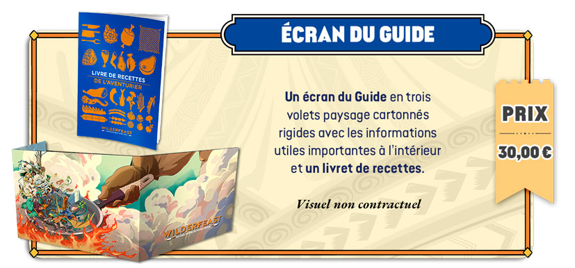 Wilderfeast - Écran du guide