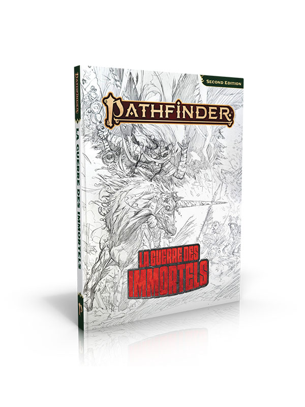 La Guerre des immortels (version crayonnée) + PDF