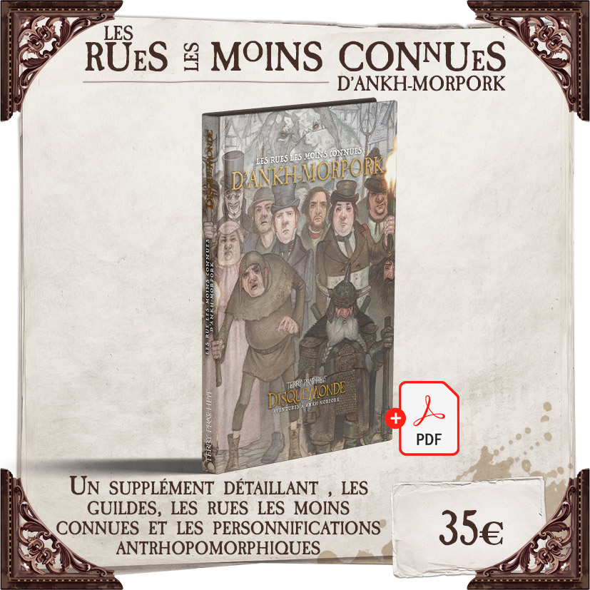Les rues les moins connues d’Ankh-Morpork