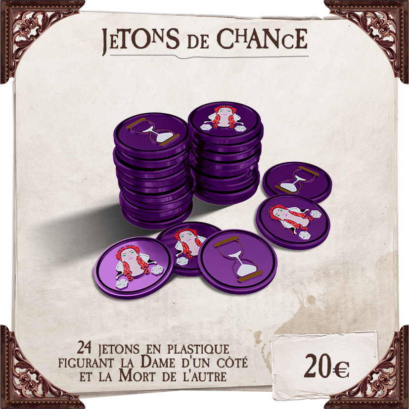Set de jetons Chance
