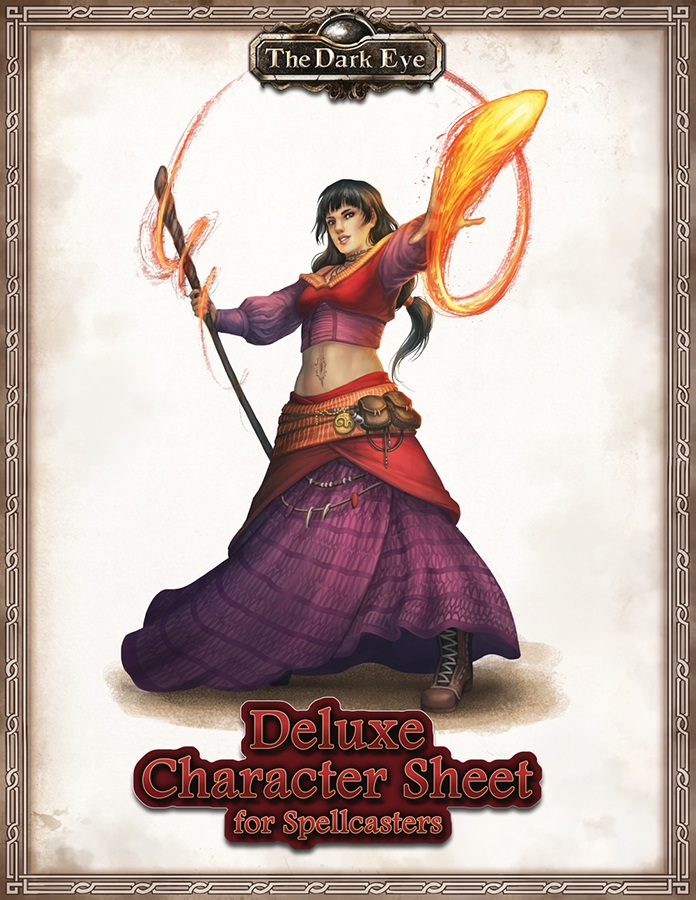 TDE - Deluxe Character Sheets Magic-users