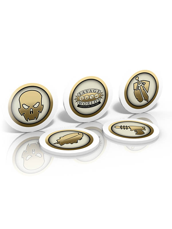 SWADE - Set de jetons (25 jetons)