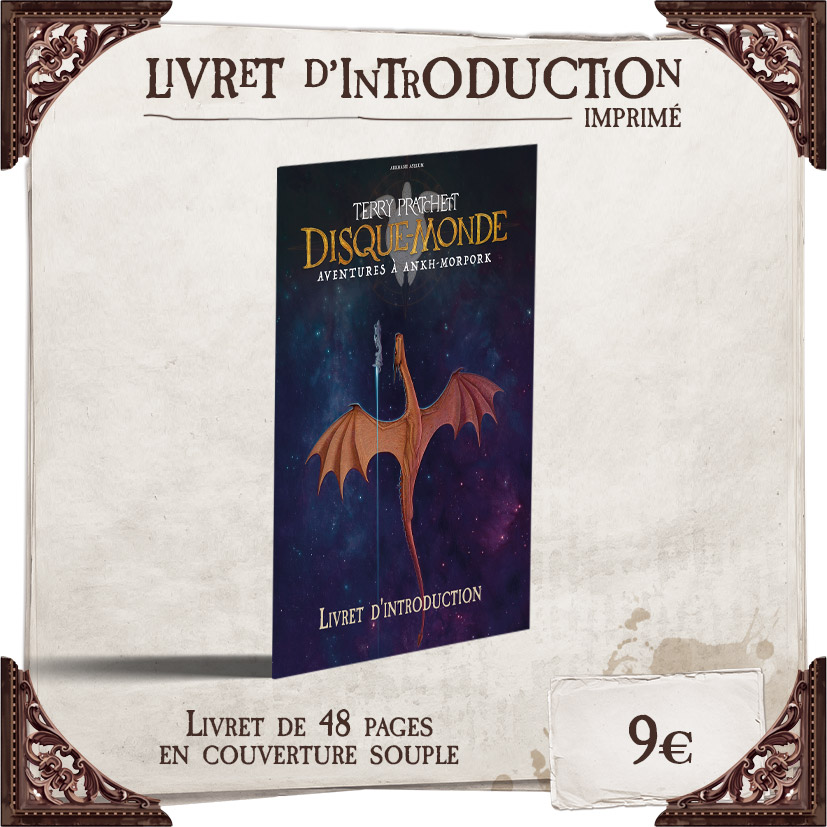 Livret d'introduction imprimé
