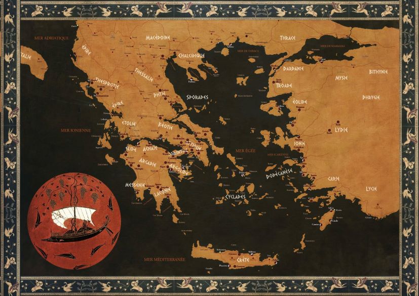 Cartes du monde en tissu signée Gabriel Bulik