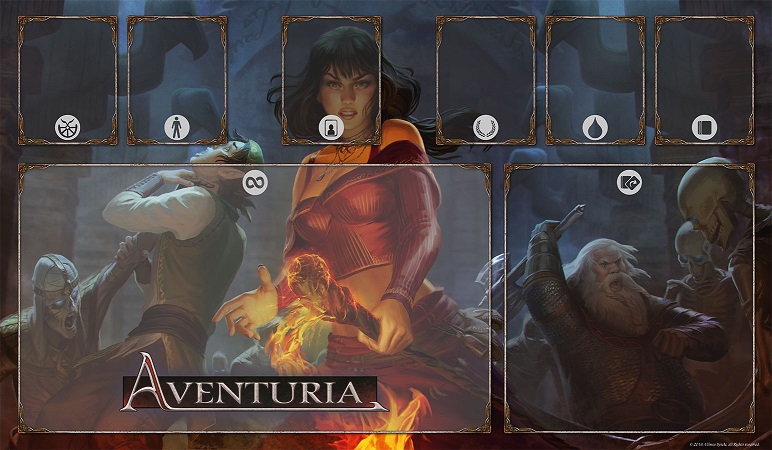 Aventuria - Tulamydian Mage Play Mat