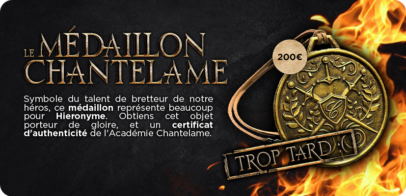 Le Médaillon Chantelame de Hieronyme