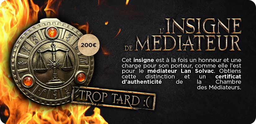 L'Insigne de Médiateur de Lan