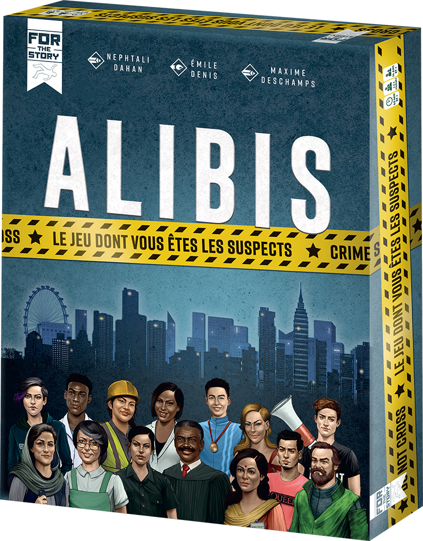 Alibis, le jeu dont vous êtes les suspects