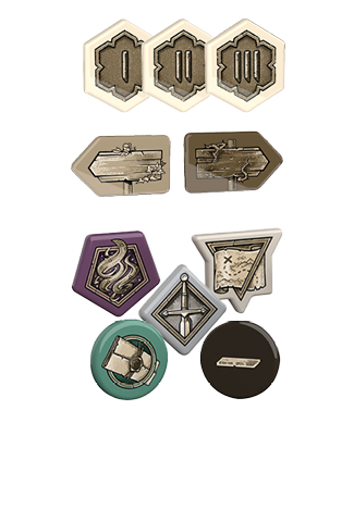 Tokens en acryliques