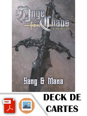 L'Ange du Chaos - Deck de cartes Sang et Mana 01 numérique