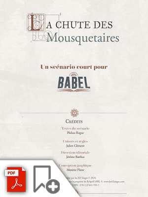 Babel - Scénario La chute des mousquetaires PDF