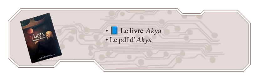 [LIVRE] Akya - livre de l'organisateur