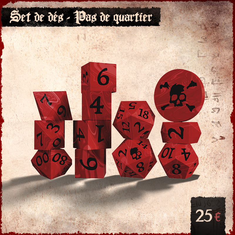 Set de dés - Pas de quartier