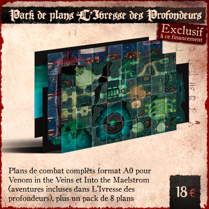 Pack de cartes de L'Ivresse des profondeurs