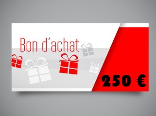 Bon d'achat 250+50€