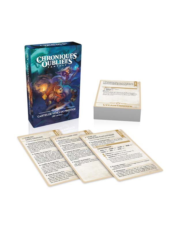 Cartes de voies de prestige