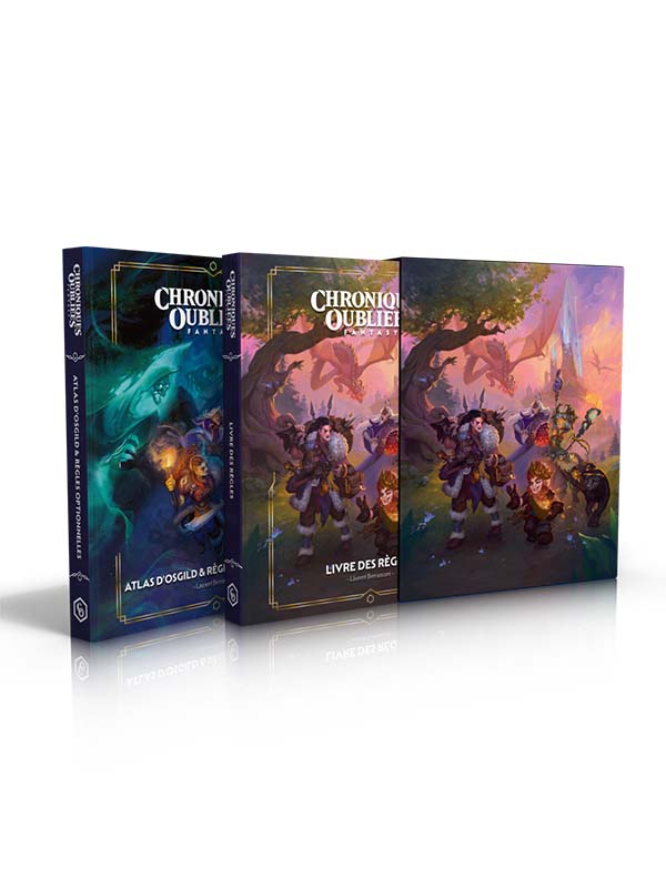 Livre de base + Atlas d'Osgild + Étui