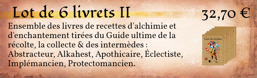 6 livrets recettes guide ultime récolte