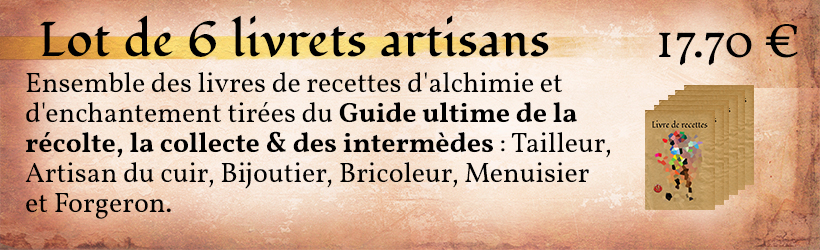 6 livrets recettes guide ultime récolte (artisanat)